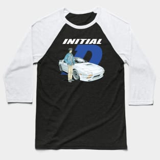 Initial D FC RX7 Stage 1 Drifting - Ryosuke Takahash RedSuns Baseball T-Shirt